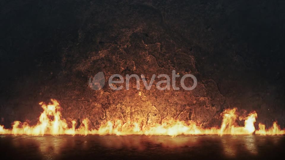 Fire And Stone Cinematic Background Loop Videohive 23859641 Motion Graphics Image 2