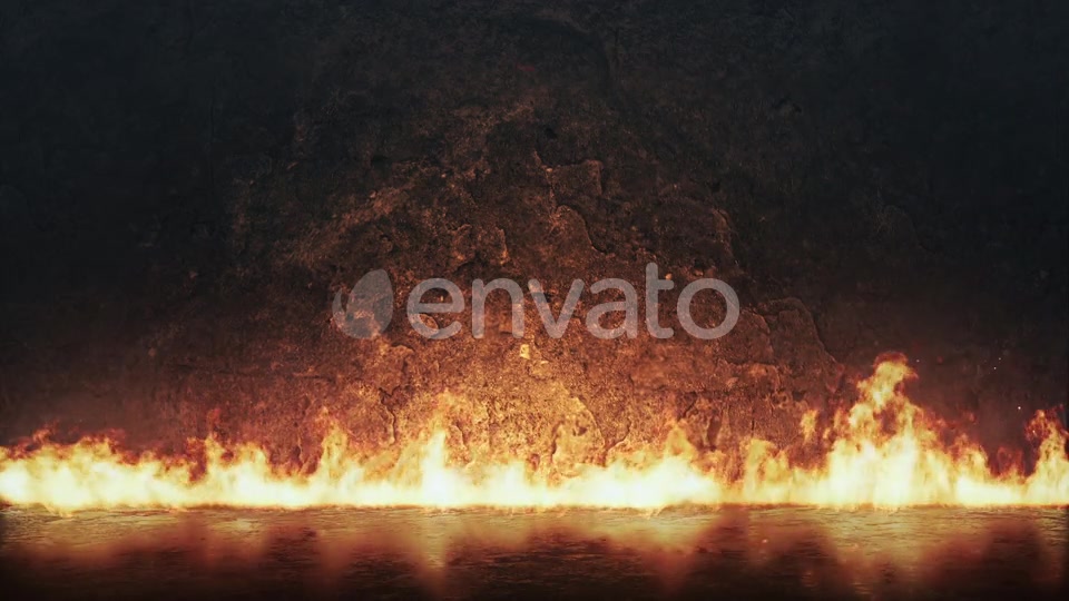 Fire And Stone Cinematic Background Loop Videohive 23859641 Motion Graphics Image 5