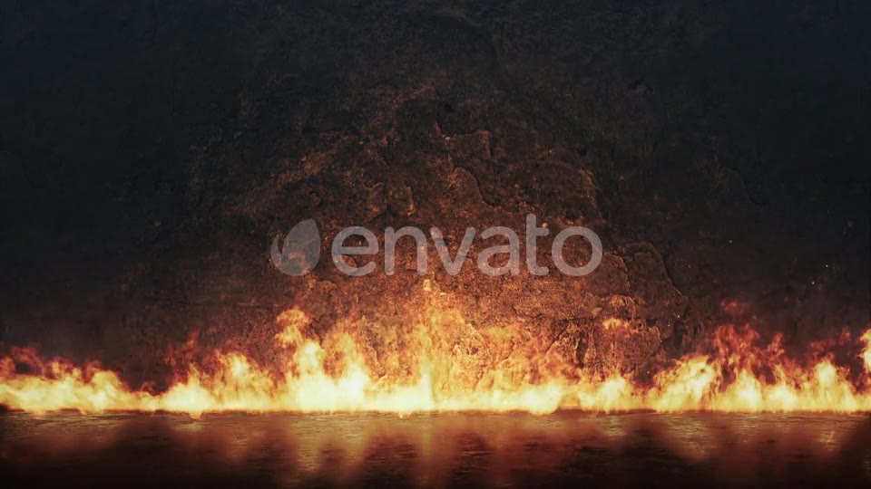 Fire And Stone Cinematic Background Loop Videohive 23859641 Motion Graphics Image 6
