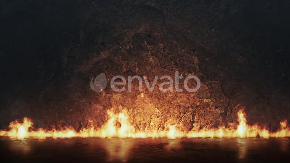 Fire And Stone Cinematic Background Loop Videohive 23859641 Motion Graphics Image 7