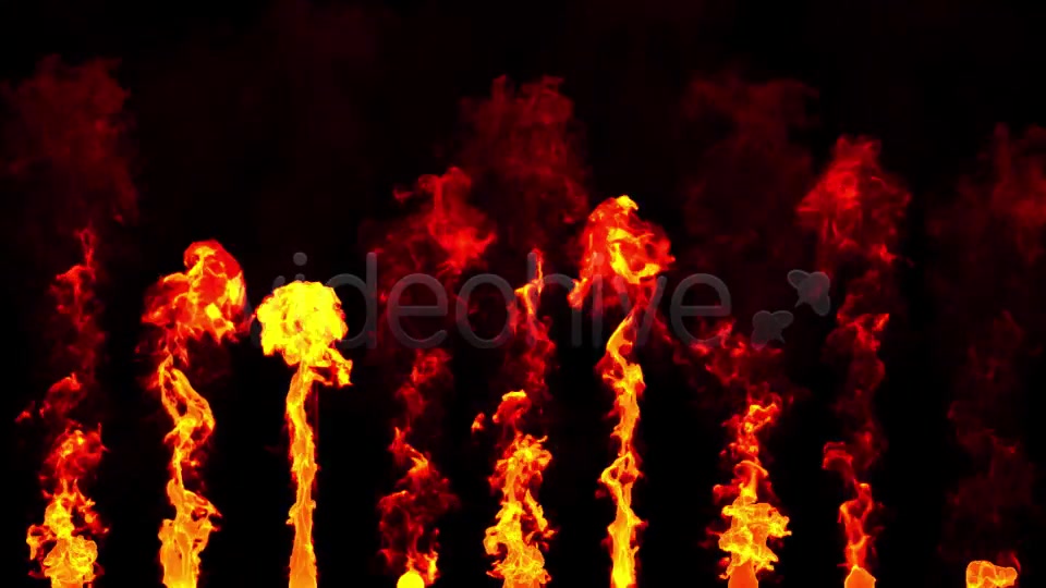 Fire Bang VJ Loop Pack (4in1) Videohive 20399563 Motion Graphics Image 6