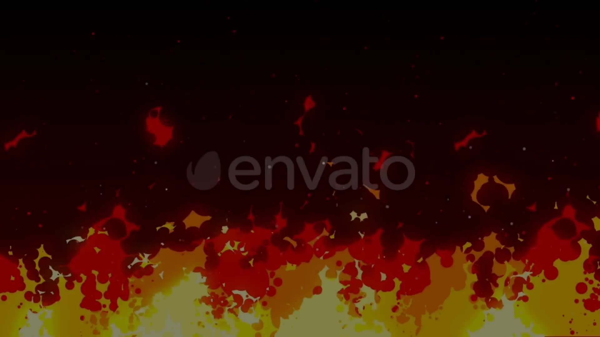 Fire Cartoon Loop Videohive 21737720 Motion Graphics Image 1