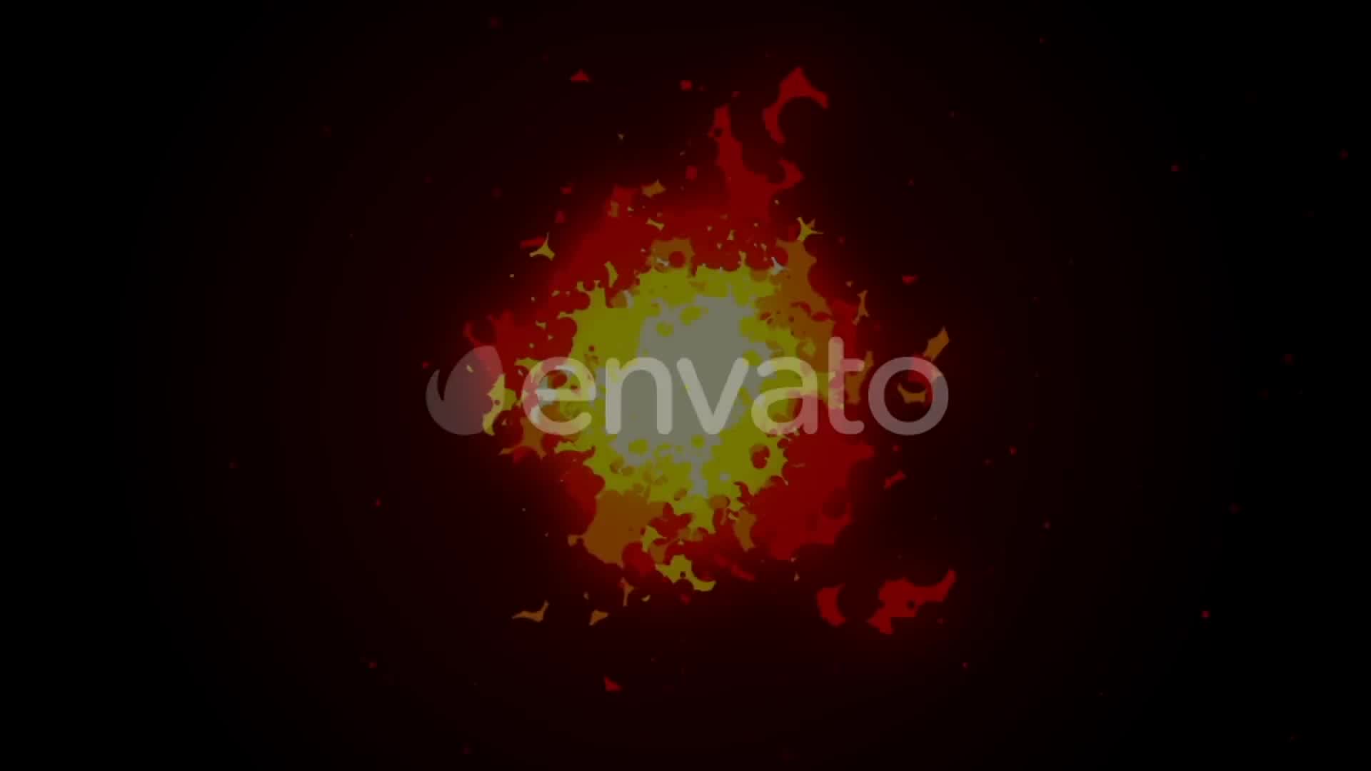 Fire Cartoon Loop Videohive 21737720 Motion Graphics Image 7