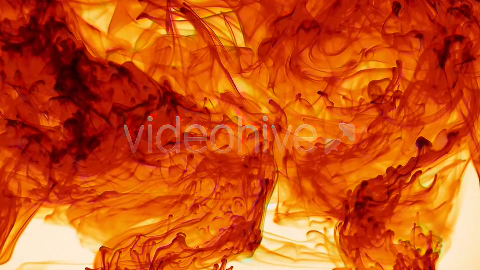 Fire Color of Ink in Underwater Videohive 7972394 Motion Graphics Image 7