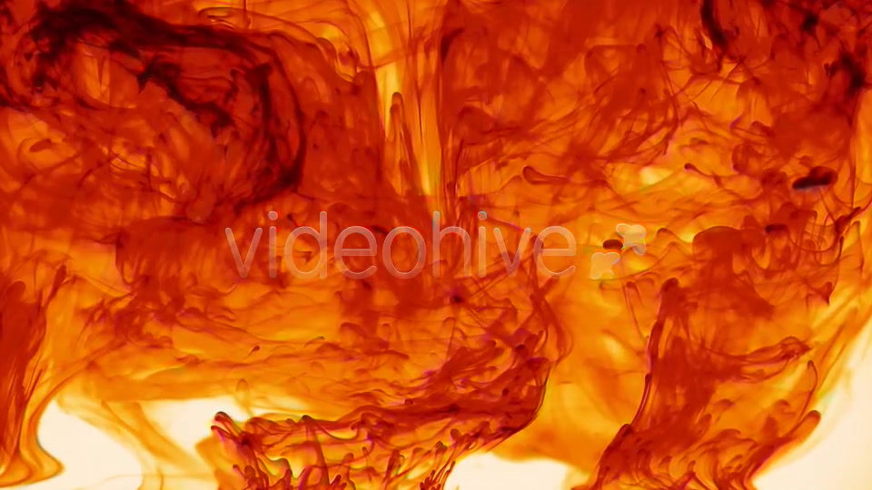 Fire Color of Ink in Underwater Videohive 7972394 Motion Graphics Image 9