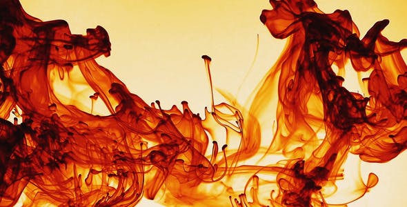 Fire Color of Ink in Underwater - Download Videohive 7972394