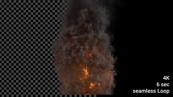 Fire Explosion Loop - Videohive Download 21225714