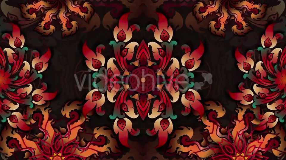 Fire Mandala Kaleido Videohive 19693117 Motion Graphics Image 5