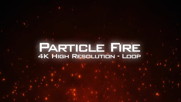 Fire Particles 4K Overlay - 22881728 Download Videohive