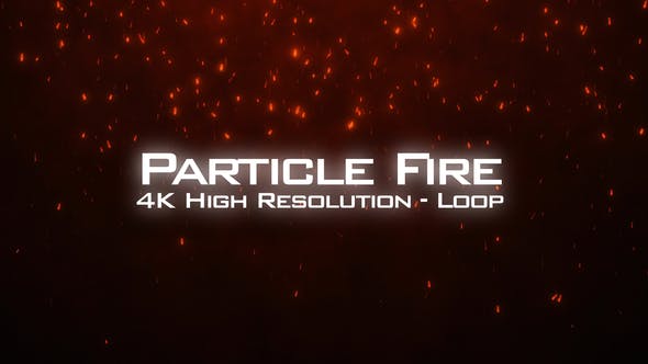 Fire Particles 4K Overlay - Download 22881729 Videohive