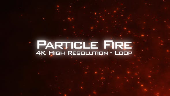 Fire Particles 4K Overlay - Download 22881732 Videohive