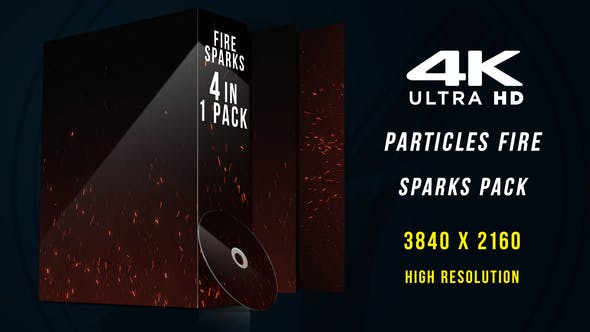 Fire Particles Sparks 4 Pack - 24063576 Download Videohive
