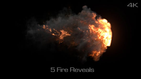 Fire Reveal Elements Pack 01 - Videohive Download 20345860
