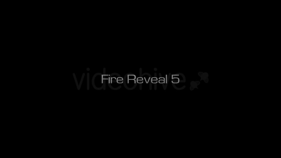 Fire Reveal Elements Pack 02 Videohive 21185964 Motion Graphics Image 6