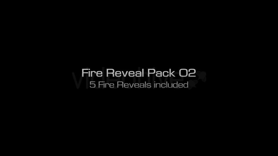 Fire Reveal Elements Pack 02 Videohive 21198191 Motion Graphics Image 1