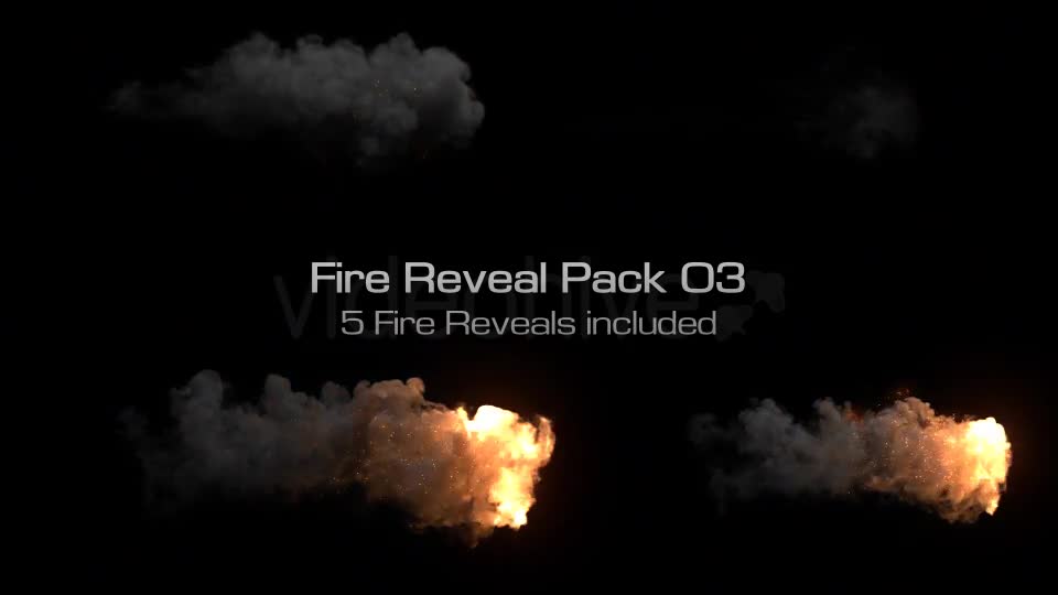Fire Reveal Elements Pack 03 Videohive 21199575 Motion Graphics Image 1