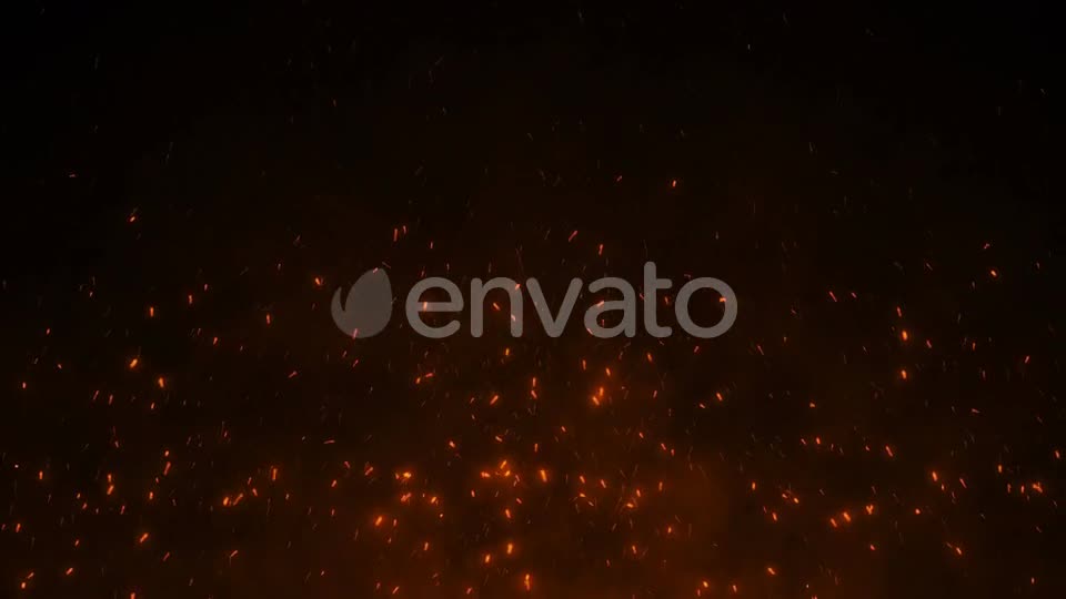 Fire Sparks 4K Videohive 23905338 Motion Graphics Image 1