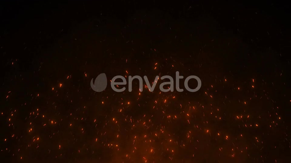 Fire Sparks 4K Videohive 23905338 Motion Graphics Image 2