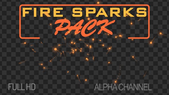 Fire Sparks / Particles - Download 21484211 Videohive