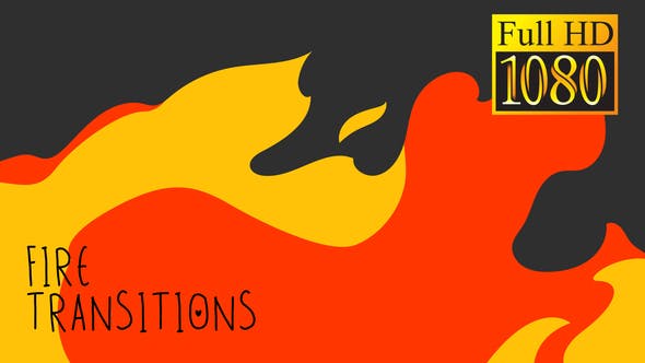 Fire Transitions - Videohive Download 20541922
