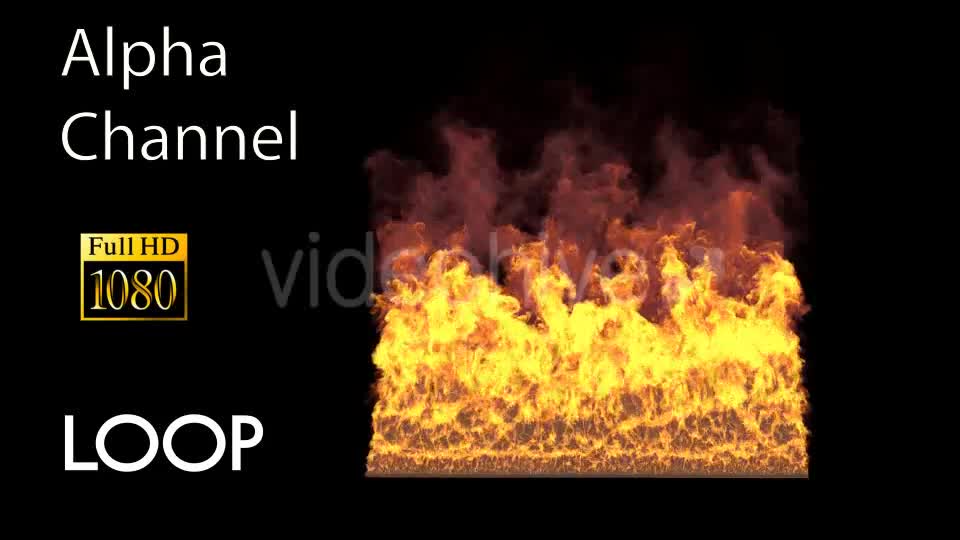 Fire Wall Videohive 19903652 Motion Graphics Image 1