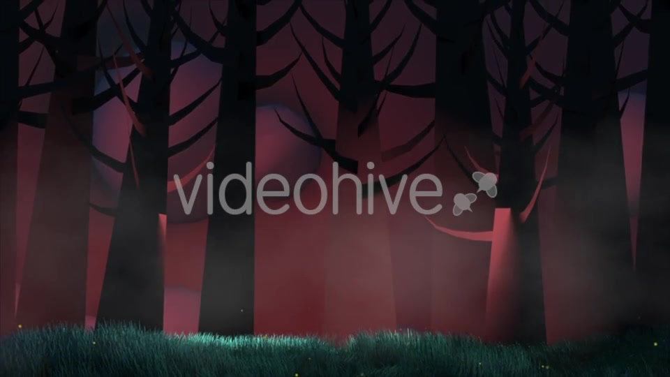 Fireflies And Forest Videohive 18083038 Motion Graphics Image 2