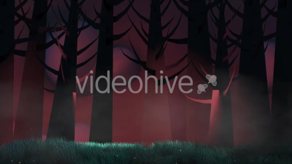 Fireflies And Forest Videohive 18083038 Motion Graphics Image 3