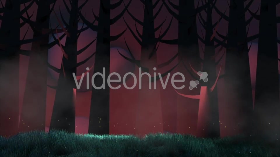 Fireflies And Forest Videohive 18083038 Motion Graphics Image 4