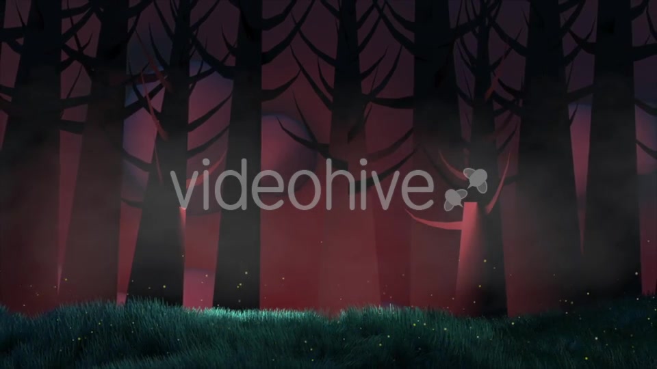 Fireflies And Forest Videohive 18083038 Motion Graphics Image 5