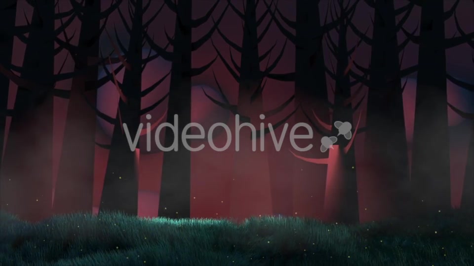 Fireflies And Forest Videohive 18083038 Motion Graphics Image 6