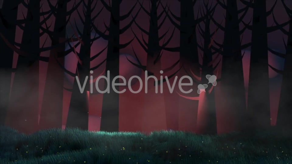 Fireflies And Forest Videohive 18083038 Motion Graphics Image 7