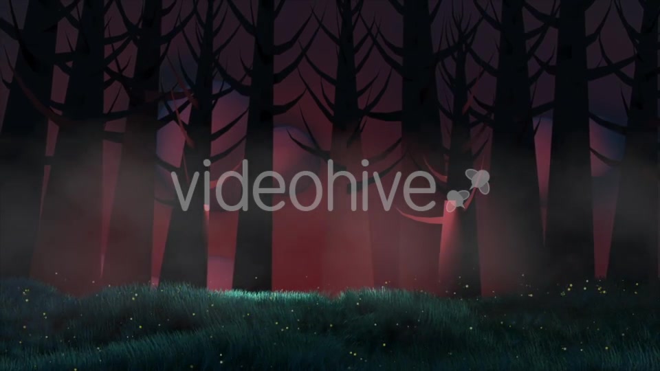 Fireflies And Forest Videohive 18083038 Motion Graphics Image 8