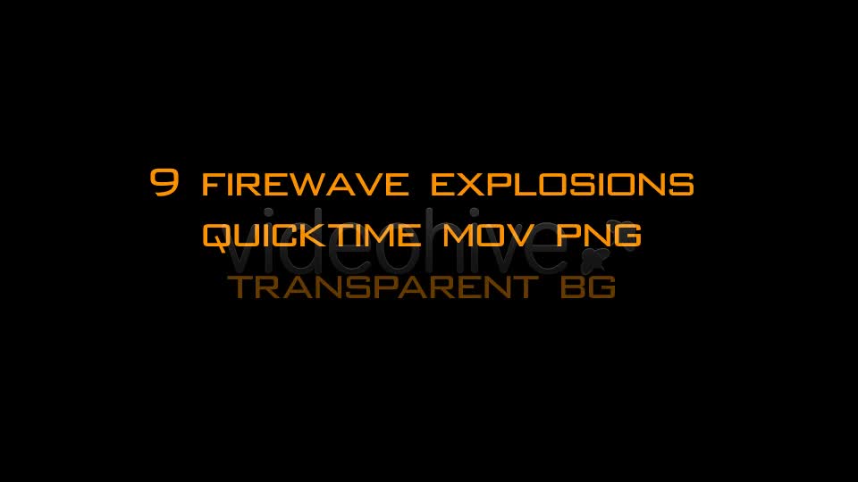 Firewave Explosions Videohive 17016499 Motion Graphics Image 1