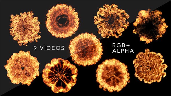 Firewave Explosions - Videohive Download 17016499