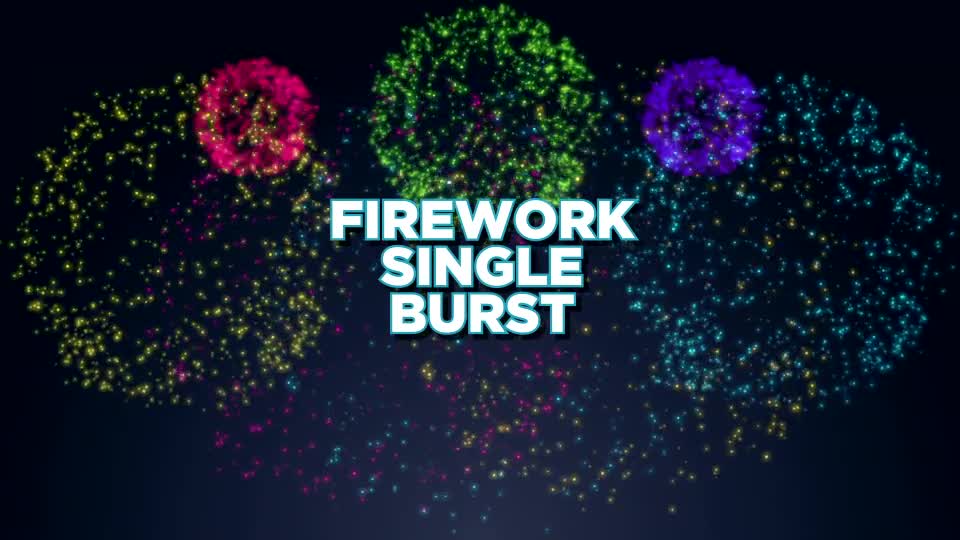 Firework Single Burst Videohive 16374954 Motion Graphics Image 1