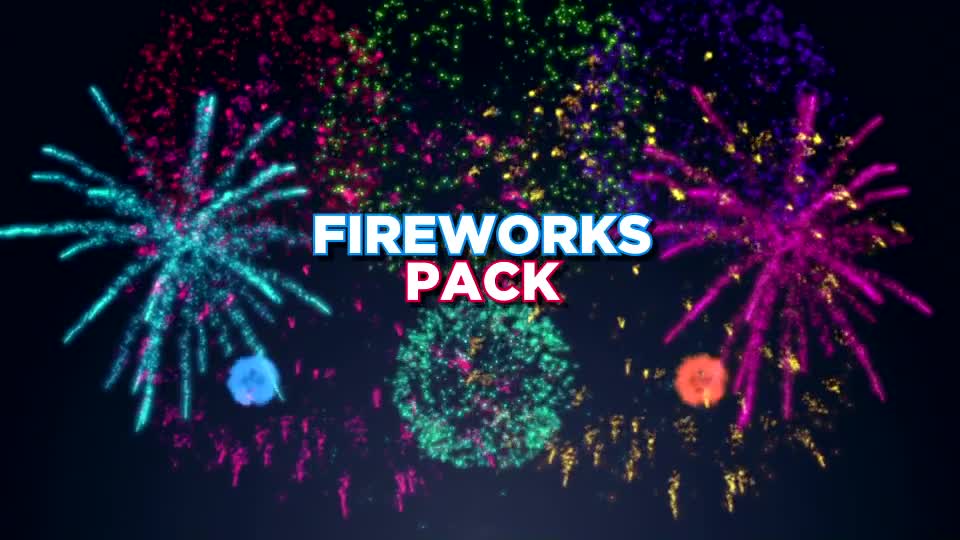 Fireworks Pack Videohive 16321805 Motion Graphics Image 1