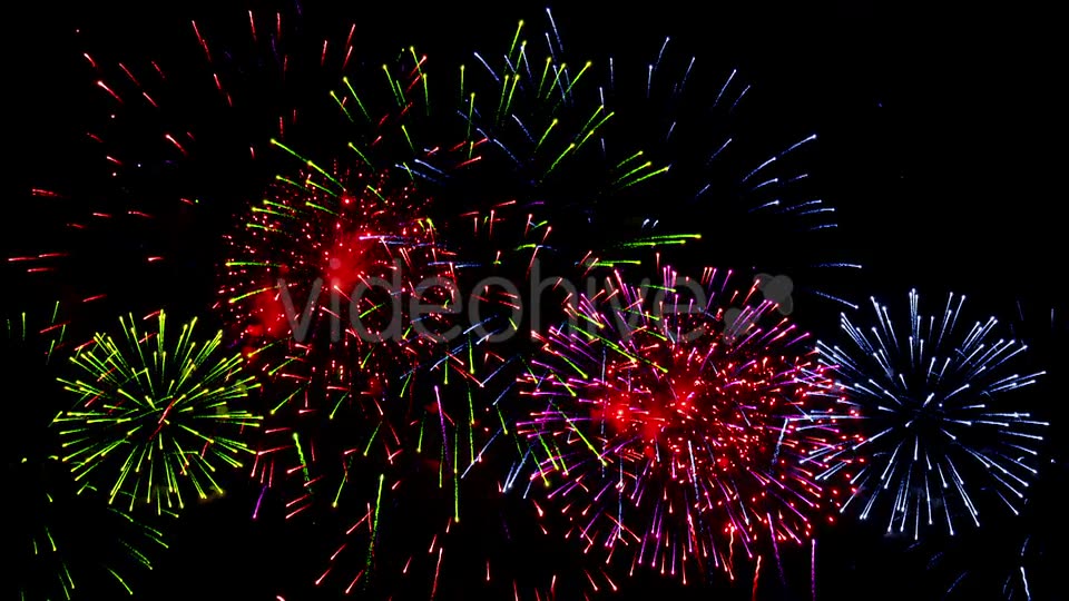 Fireworks  Videohive 18709972 Stock Footage Image 3