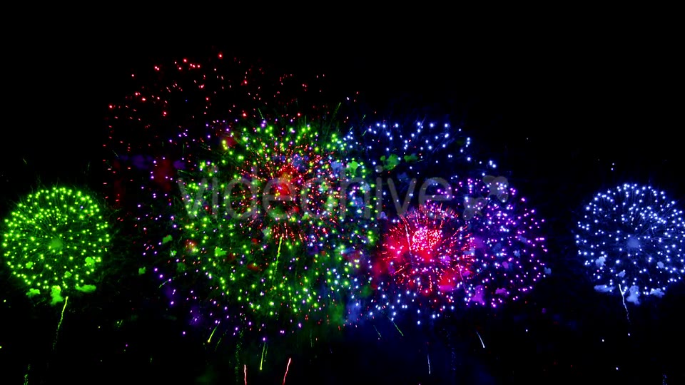 Fireworks  Videohive 18709972 Stock Footage Image 6