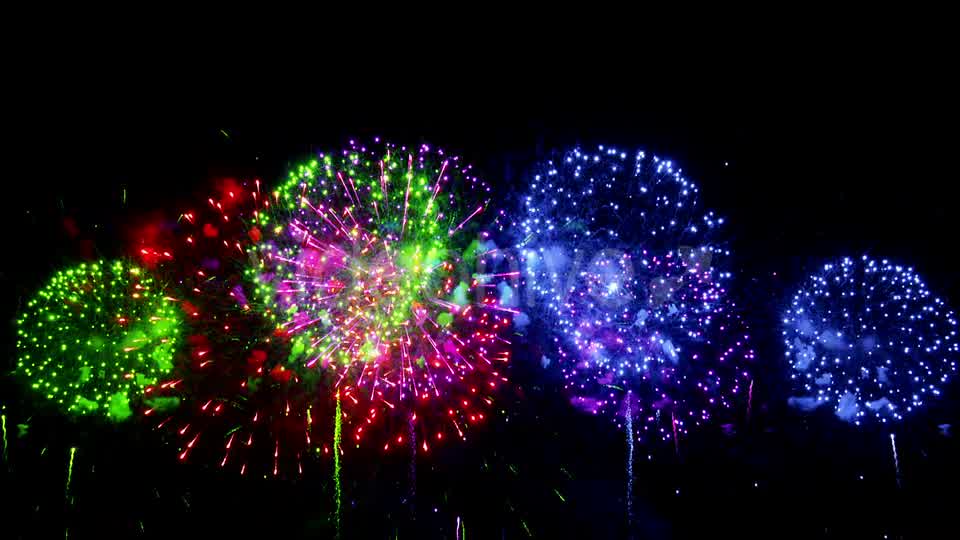 Fireworks  Videohive 18709972 Stock Footage Image 9