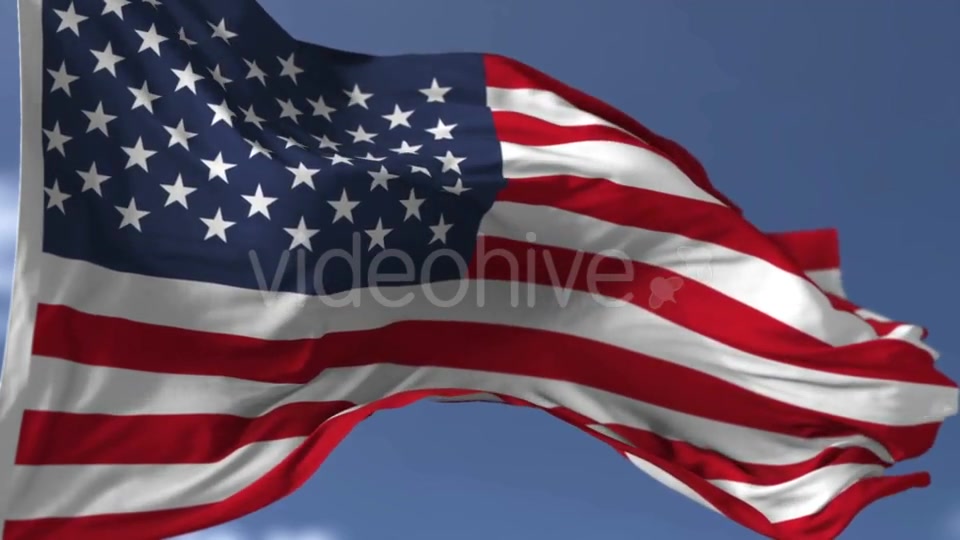 Flag of USA Videohive 20038254 Motion Graphics Image 3