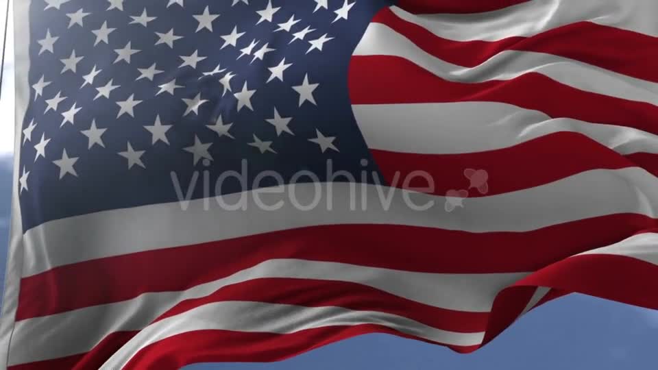 Flag of USA Videohive 20038281 Motion Graphics Image 1