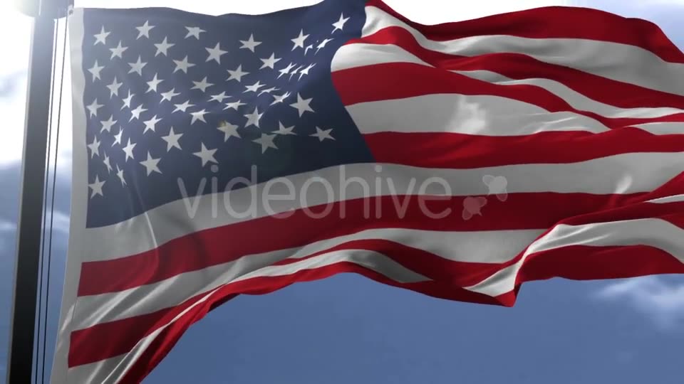 Flag of USA Videohive 20038281 Motion Graphics Image 2