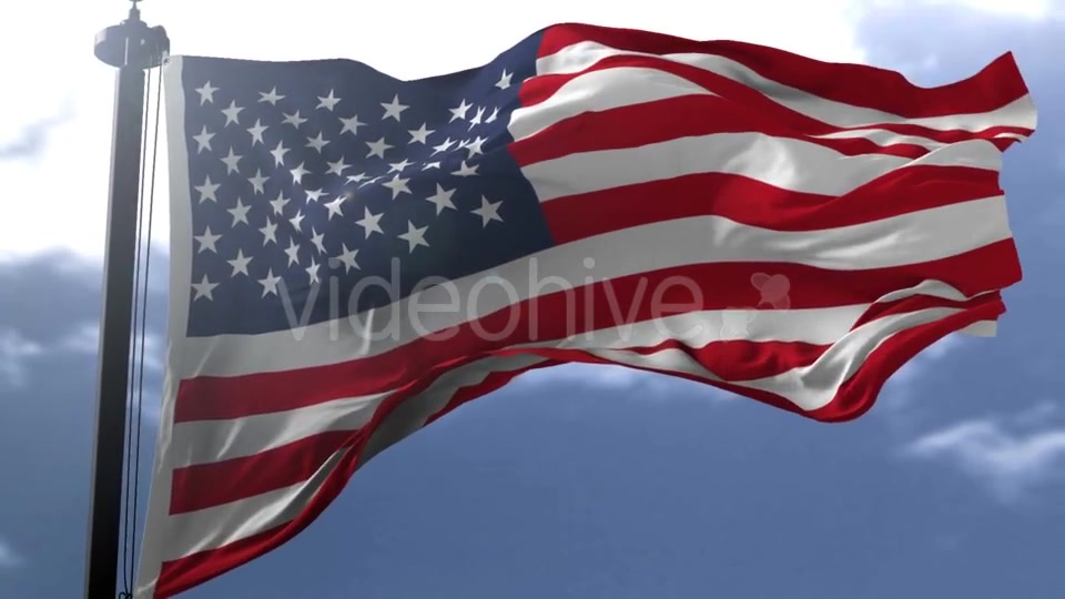 Flag of USA Videohive 20038281 Motion Graphics Image 3