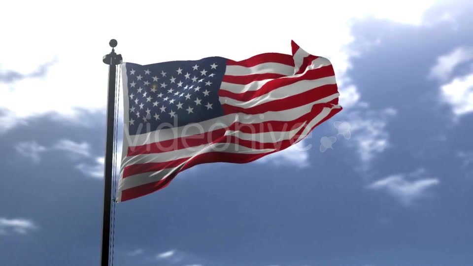 Flag of USA Videohive 20038281 Motion Graphics Image 7