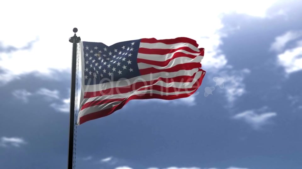Flag of USA Videohive 20038281 Motion Graphics Image 8