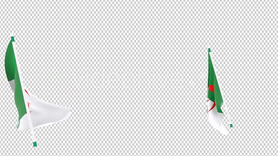 Flag Transition Algeria Videohive 19625239 Motion Graphics Image 4