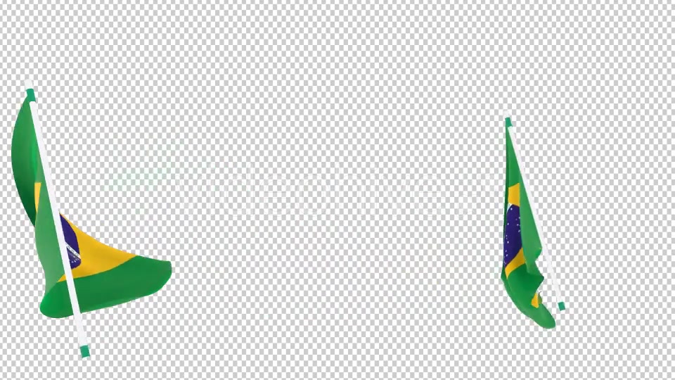 Flag Transition Brazil Videohive 13615719 Motion Graphics Image 4