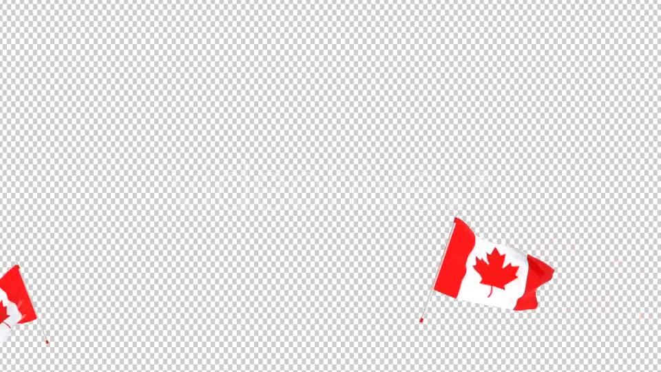Flag Transition Canada Videohive 13467830 Motion Graphics Image 2