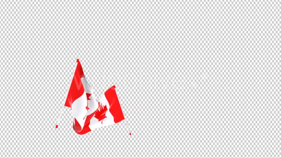 Flag Transition Canada Videohive 13467830 Motion Graphics Image 3