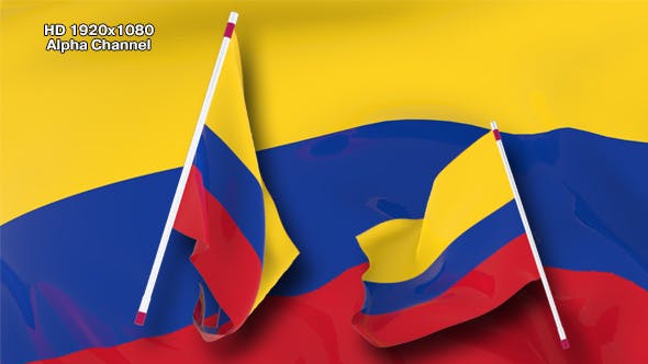 Flag Transition Colombia - 14505319 Download Videohive